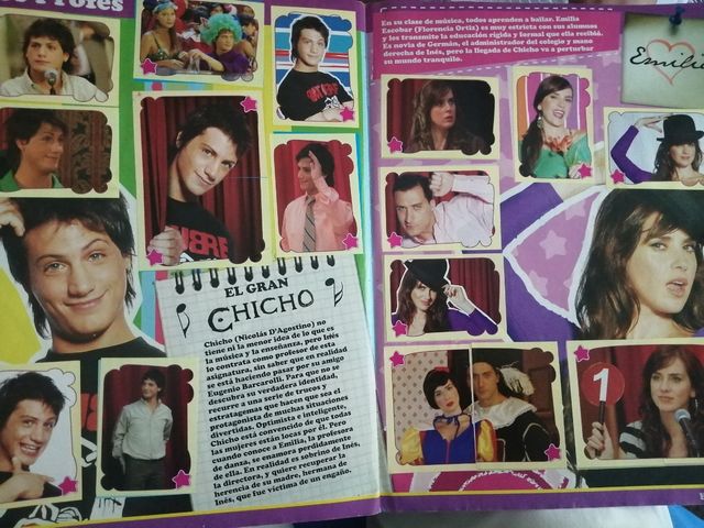 Album cromos Patito Feo Serie