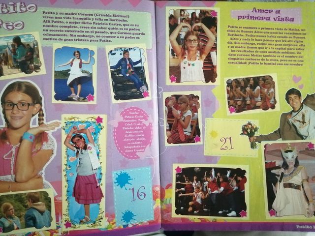 Album cromos Patito Feo Serie
