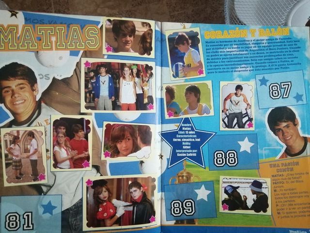 Album cromos Patito Feo Serie