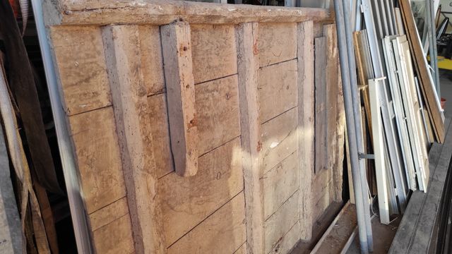 antigua puerta de madera