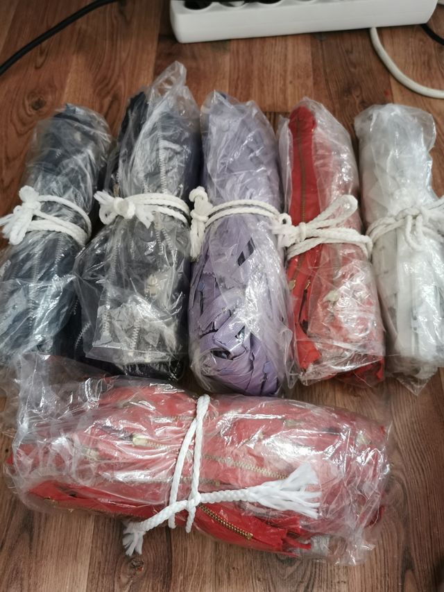 495 Cremalleras varios colores