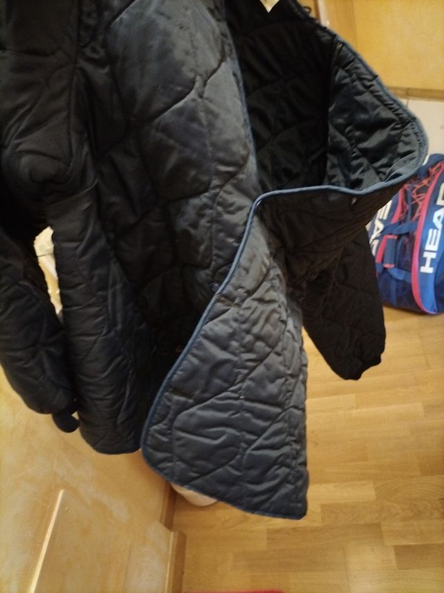 cazadora muy abrigada