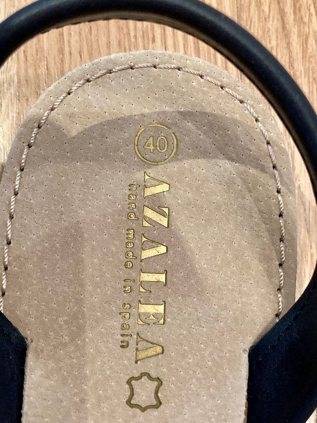 Menorquinas de piel Azalea, T.40