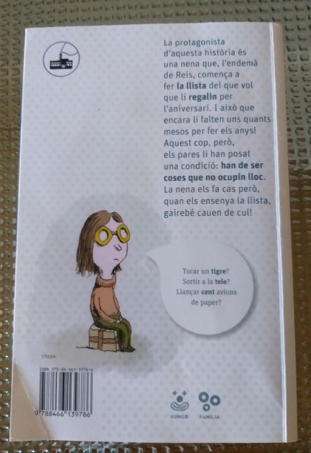 Libro: La llista d'aniversari