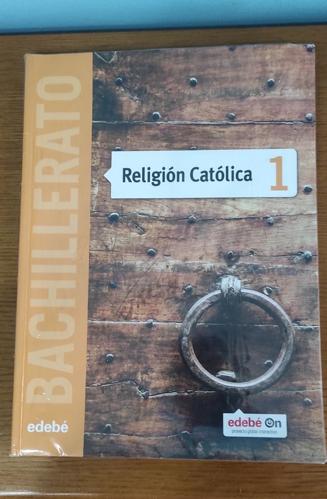 LIBRO RELIGIÓN CATÓLICA 1⁰ BACH.