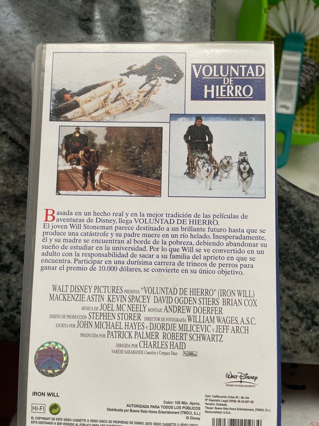 2VHS Voluntad de Hierro  y Beloved