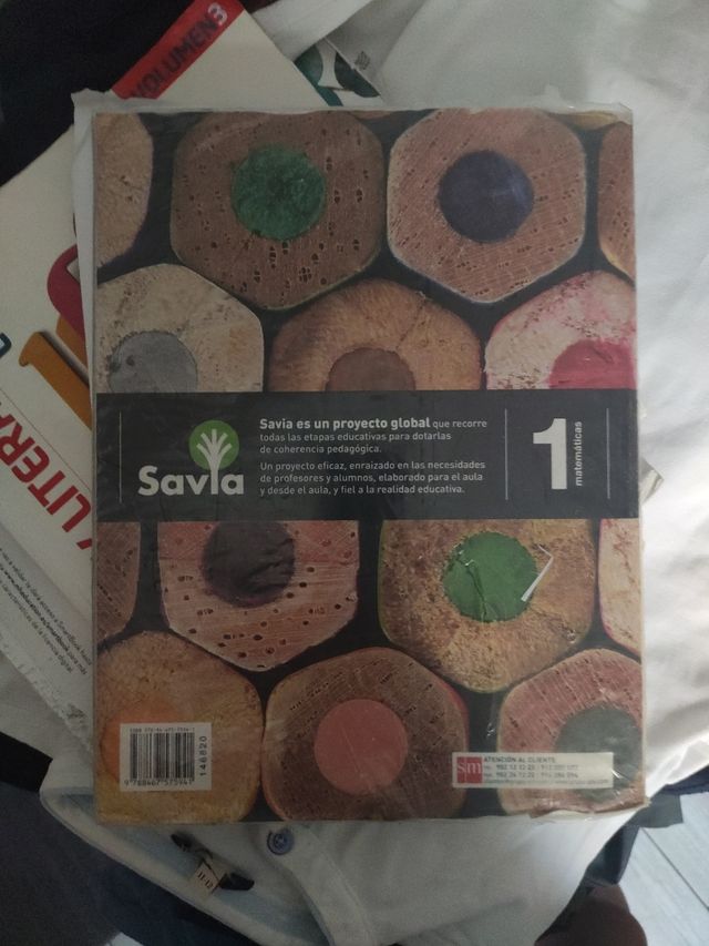 Libro matemáticas 1 ESO SM