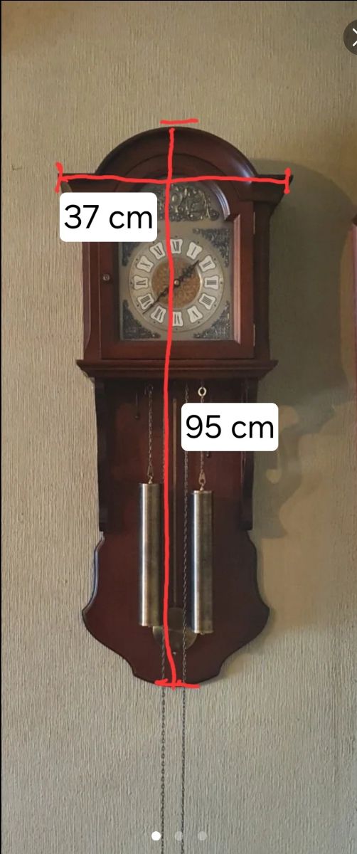 Reloj de péndulo de pared Radiant de segunda mano por 90 EUR en