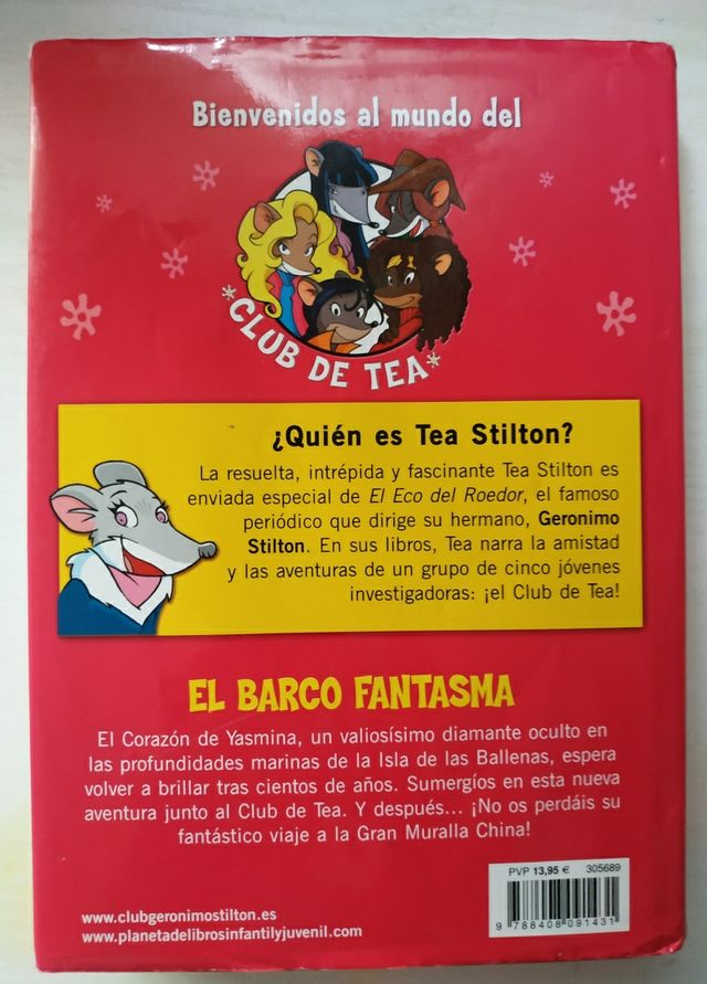 Tea Stilton libros