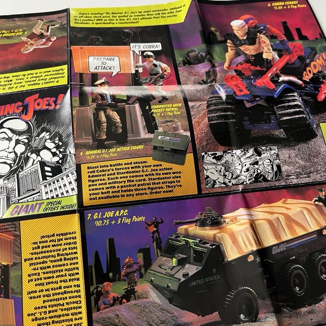 1989 Gi Joe Dossier Shrinking Joes
