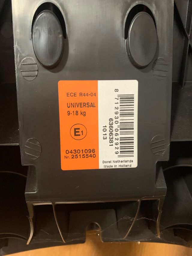 Silla bebé Maxi Cosi 9-18kg