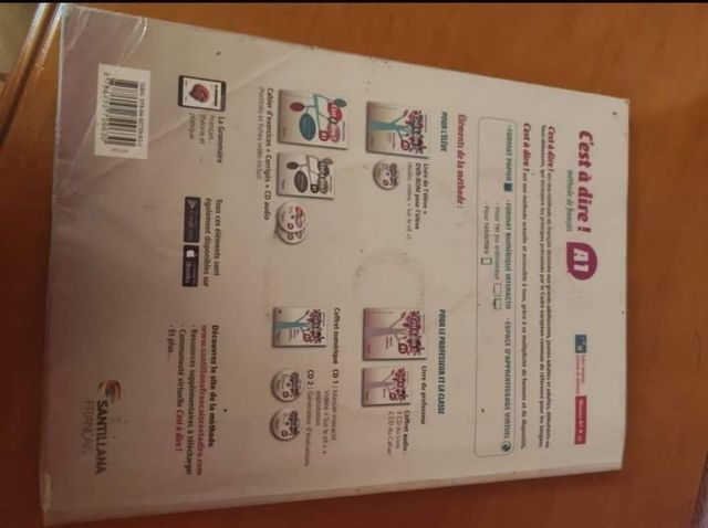 libro de francés de 1° bachillerato