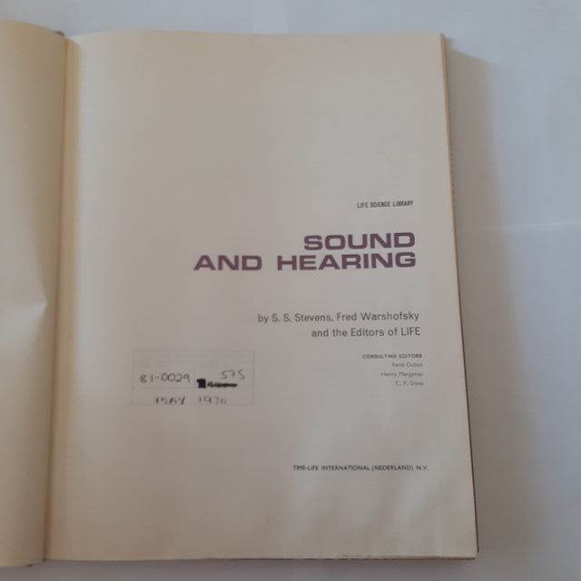 Sound and hearing