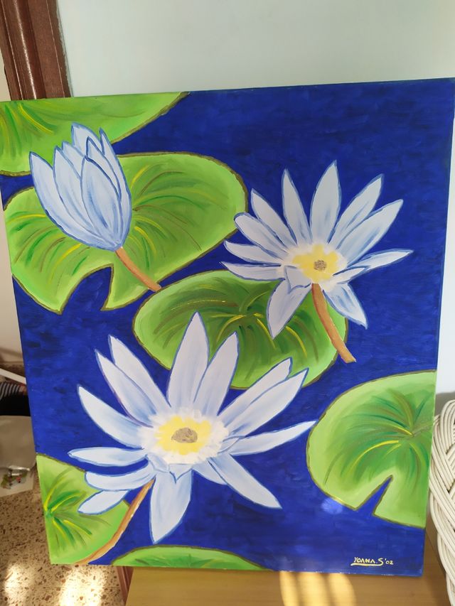 Cuadro pintado a mano