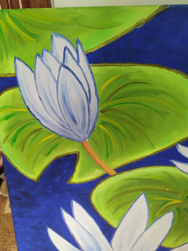 Cuadro pintado a mano