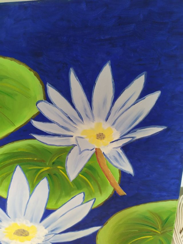 Cuadro pintado a mano