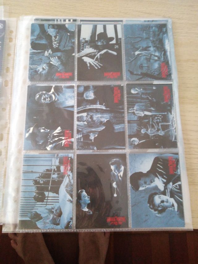 universal monsters trading cards silver screen