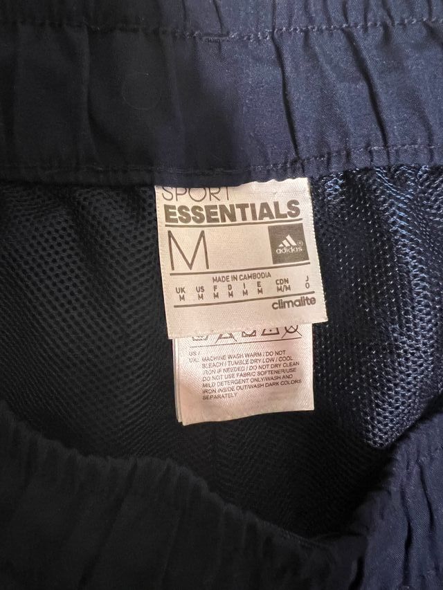 Pantalón deporte Adidas M Azul Oscuro