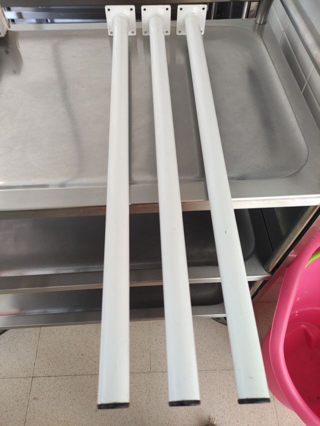 patas aluminio redondas