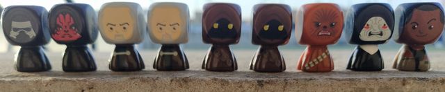 Muñecos Star Wars Bustz Carrefour Blokhedz