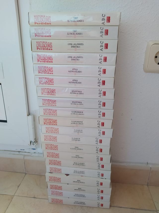 Colección Historia Civilizaciones Perdidas VHS