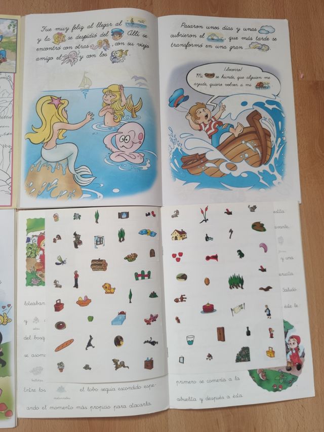 LIBROS LECTURA NIÑOS PICTOGRAMAS