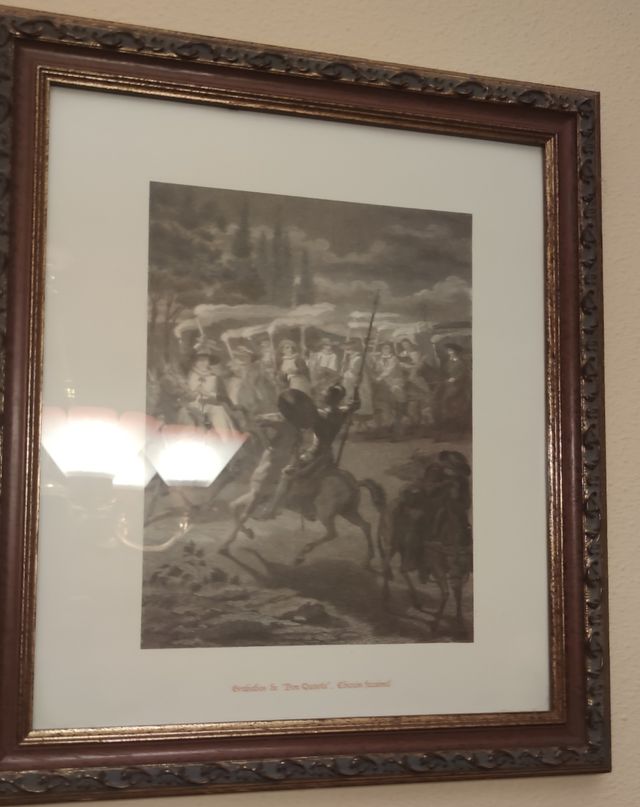 Lote de 6 cuadros tamaño folio