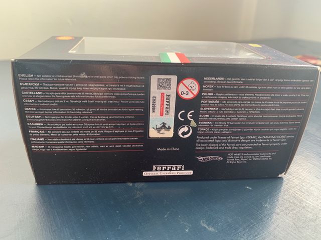 Modellino Ferrari F2008 F.1 Shell V power