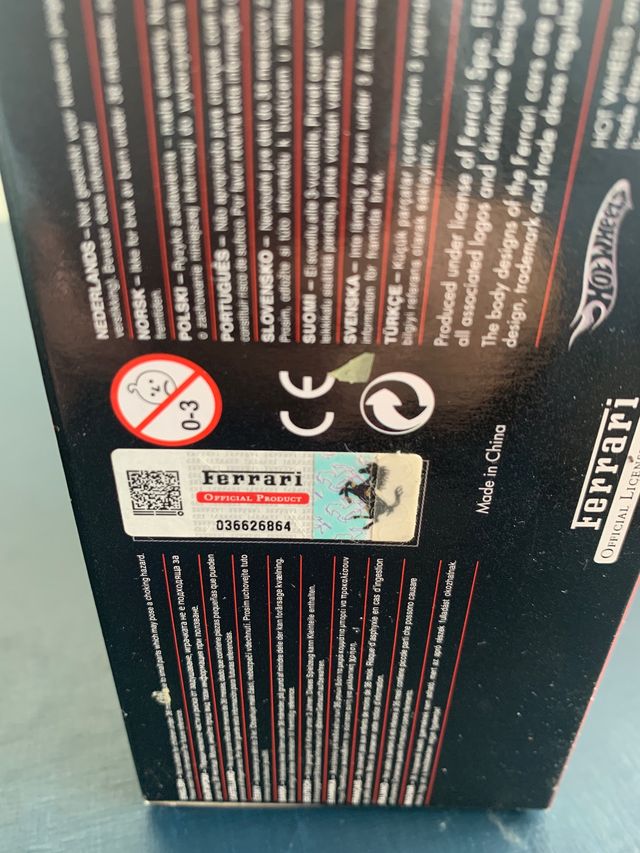 Modellino Ferrari F2008 F.1 Shell V power