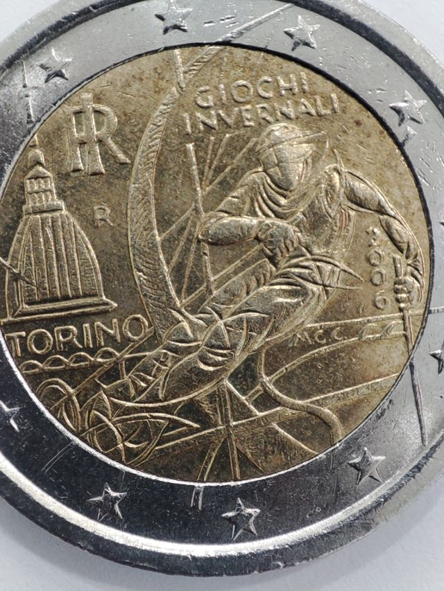Italia  2 euros, Juegos Olímpicos Invierno