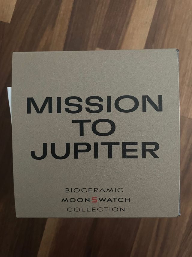 Swatch moonwatch mission to Jupiter by Omega