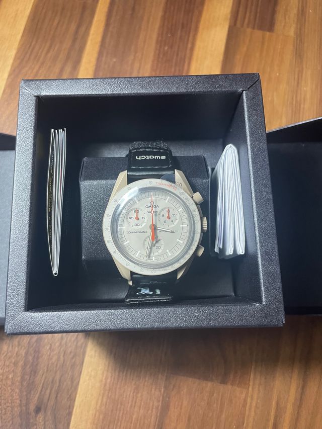 Swatch moonwatch mission to Jupiter by Omega