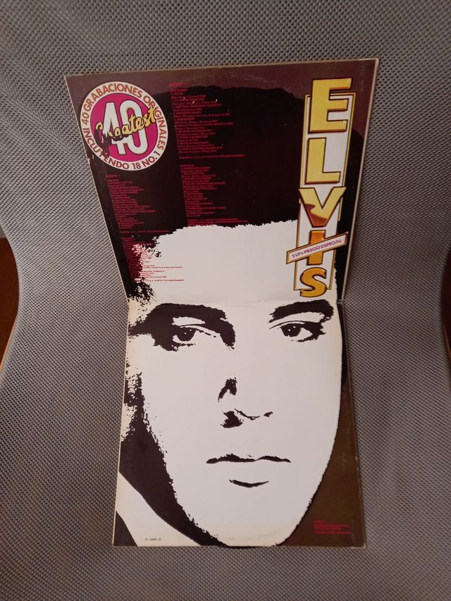 ELVIS PRESLEY 4 VINILOS OFERTA MUY BIEN
