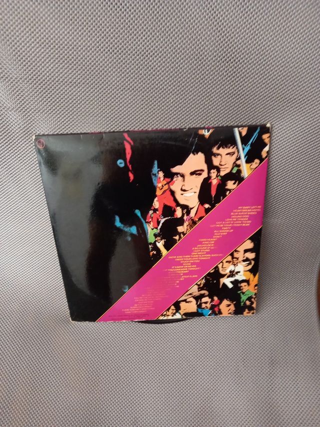 ELVIS PRESLEY 4 VINILOS OFERTA MUY BIEN