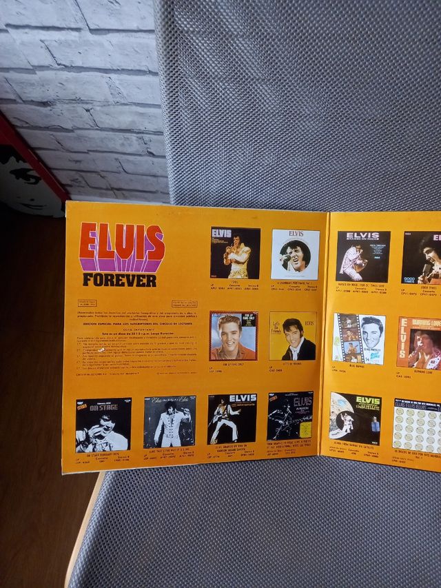 ELVIS PRESLEY 4 VINILOS OFERTA MUY BIEN