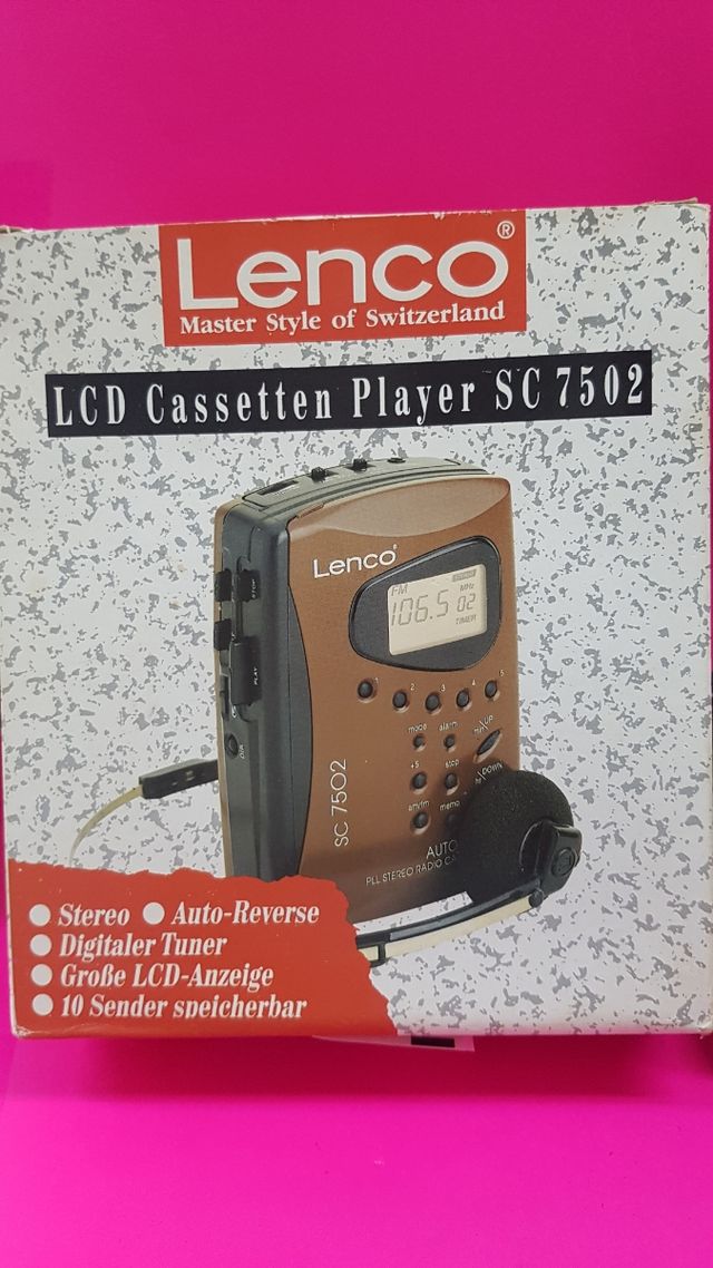 Cassetta Lenco Walkman