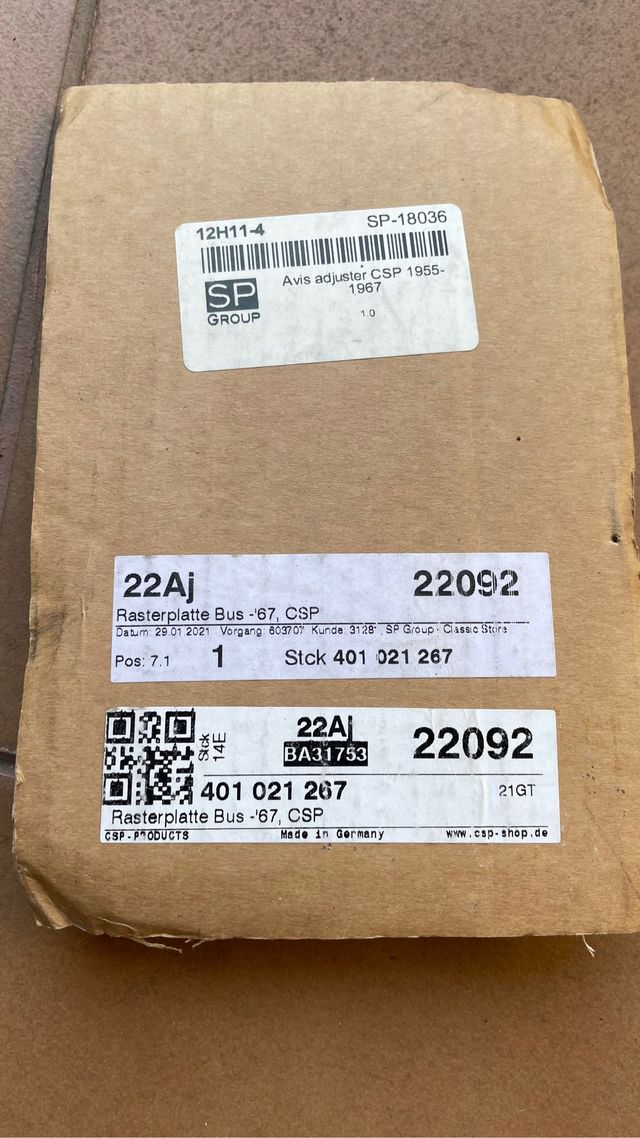 Kit ajustable altura VW T1