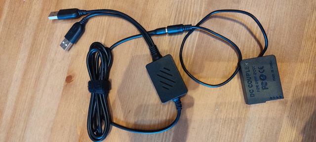 Dummy Bateria para Lumix fz 1000 fz2000