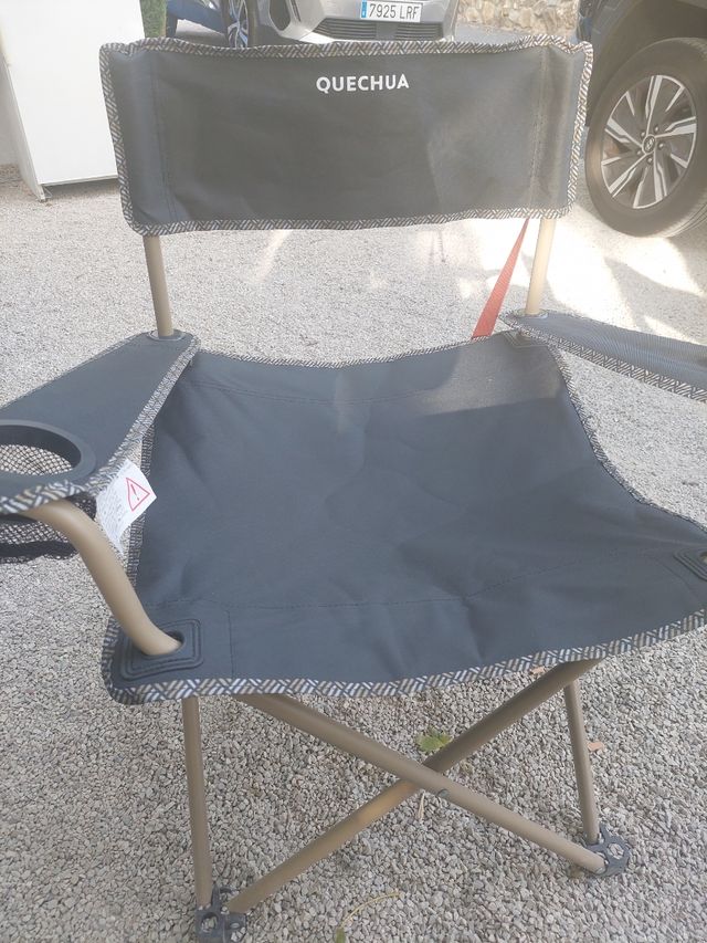 silla quechua XL. con reposabrazos