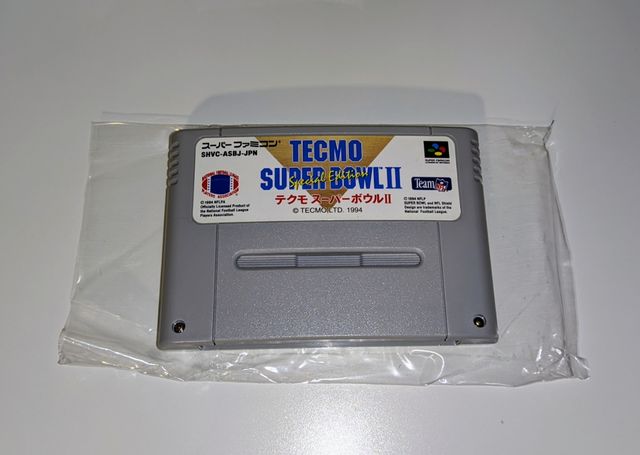 Raro. Tecno Super Bowl II SNES Super Famicon