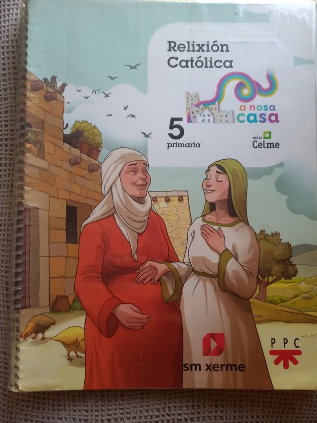Relixion Católica 5 primaria máis Celme