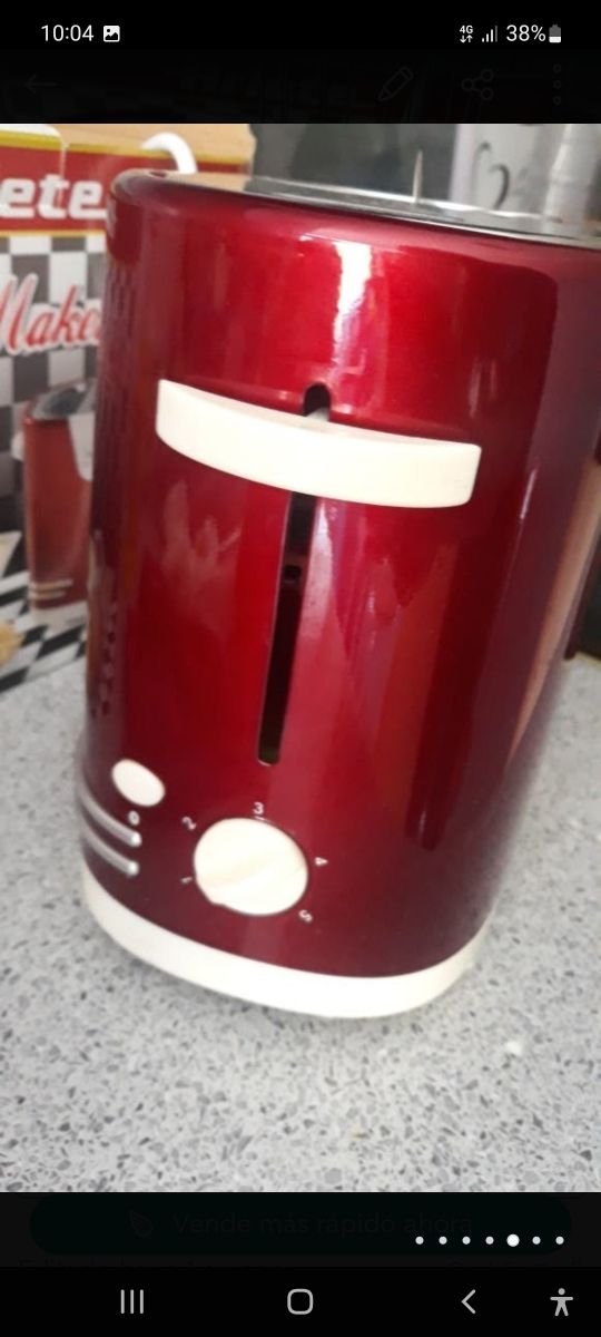 tostadora perritos calientes