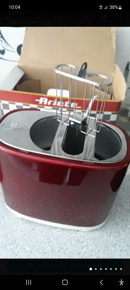 tostadora perritos calientes