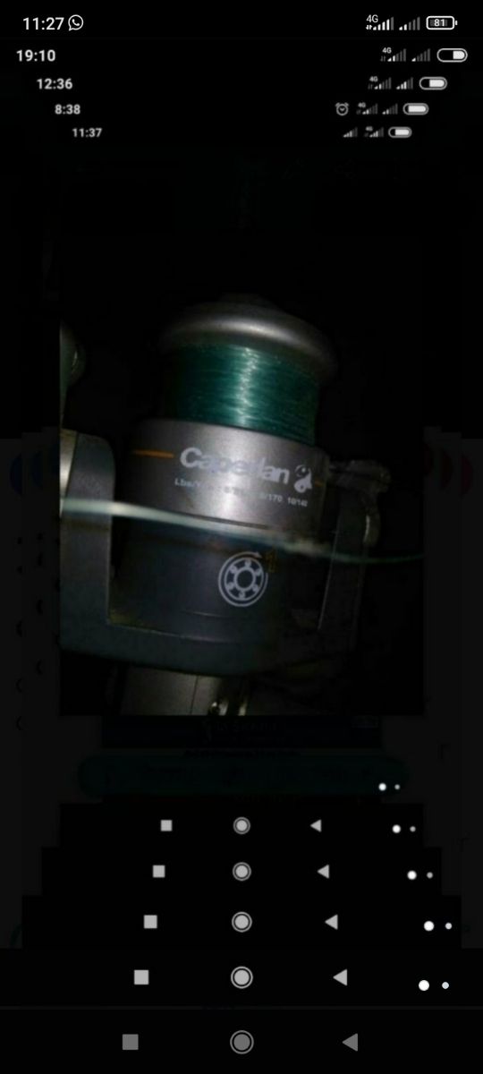 carrete pesca caperlan