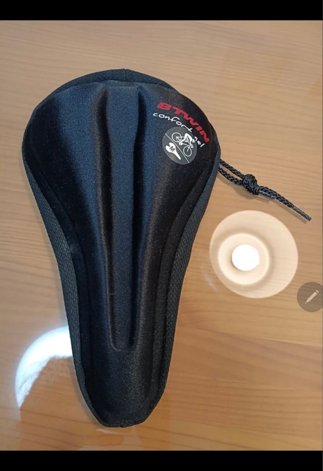 sillín bici. marca decathlon