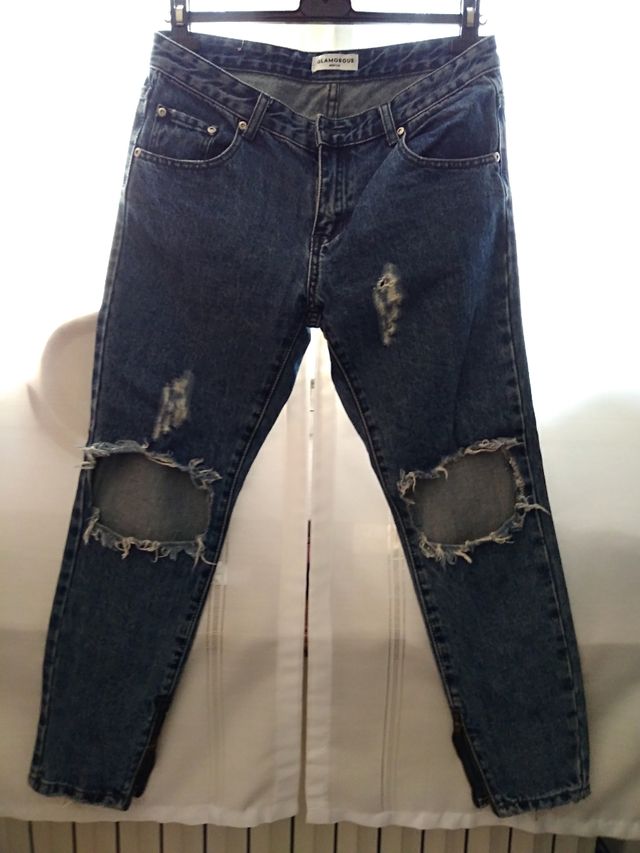 jeans strappati glamorous