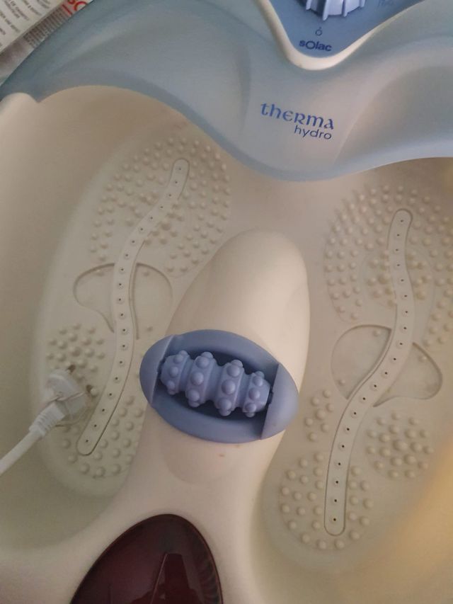 SOLAC THERMA HYDRO - Masajeador de Pies