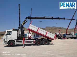 VOLVO FM 440 6X4 GRUA PALFINGER PK 19000 BASCULANT