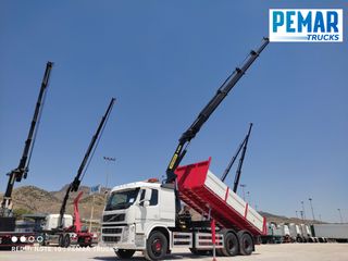 VOLVO FM 440 6X4 GRUA PALFINGER PK 19000 BASCULANT