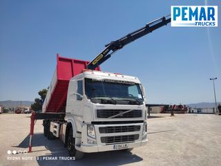 VOLVO FM 440 6X4 GRUA PALFINGER PK 19000 BASCULANT